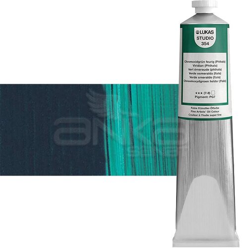 Lukas Studio Yağlı Boya 200ml 354 Viridian - 354 Viridian
