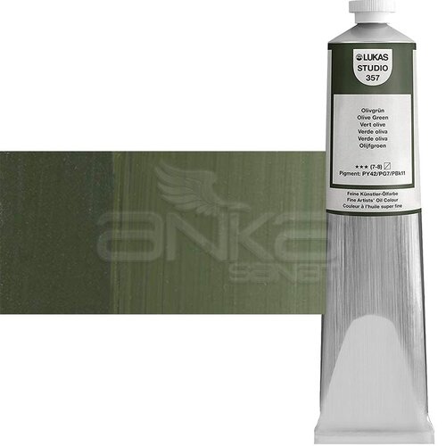 Lukas Studio Yağlı Boya 200ml 357 Bohemian Green Earth - 357 Bohemian Green Earth