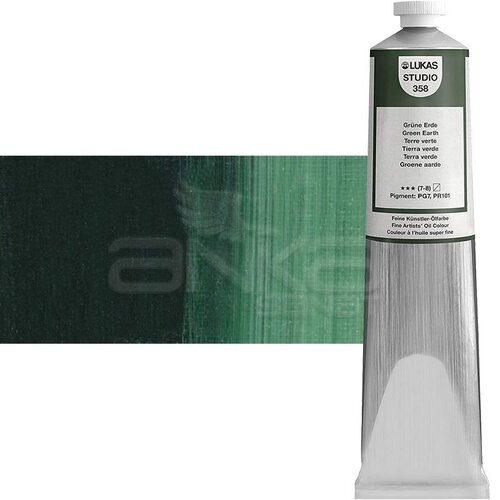 Lukas Studio Yağlı Boya 200ml 358 Green Earth - 358 Green Earth