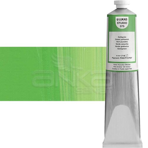Lukas Studio Yağlı Boya 200ml 375 Zinc Green Light - 375 Zinc Green Light