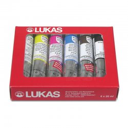 Lukas - Lukas Studio Yağlı Boya Seti Assortment Box 6x20ml 6482 (1)