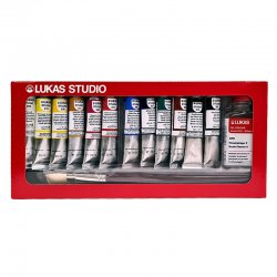 Lukas - Lukas Studio Yağlı Boya Seti Sliding Box 12x20ml 6472