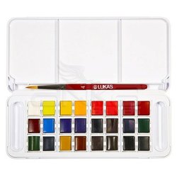 Lukas - Lukas Sulu Boya Takımı Tablet 24 Renk