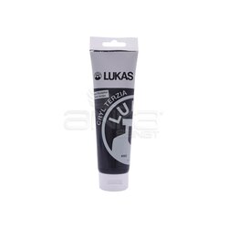 Lukas - Lukas Terzia Akrilik Boya 125ml No:4982 Ivory Black