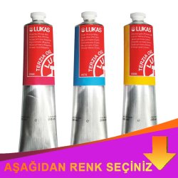 Lukas - Lukas Terzia Yağlı Boya 200ml Yeşil Tonlar