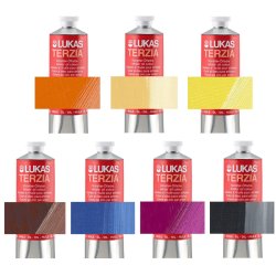 Lukas - Lukas Terzia Yağlı Boya 37ml 7li Set 1