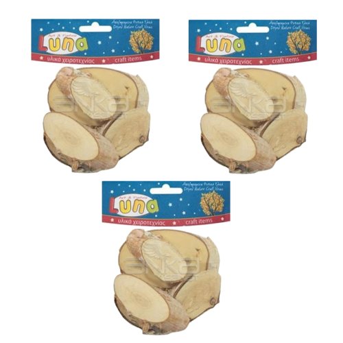 Luna Oval Parçalar 3lü Set 3