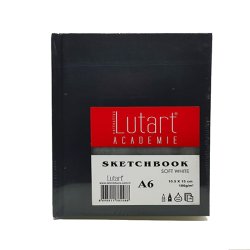 Lutart - Lutart Academie Sketch Book Soft White 100g 100 Yaprak A6