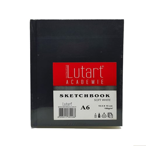Lutart Academie Sketch Book Soft White 100g 100 Yaprak A6