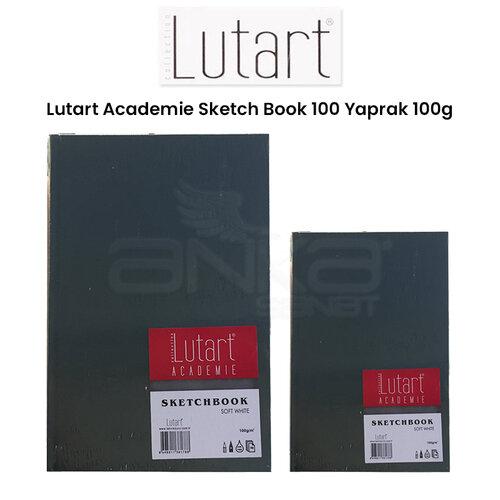 Lutart Academie Sketch Book Soft White 100g 100 Yaprak