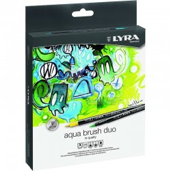 Lyra - Lyra Aqua Brush Duo Fırça Uçlu Kalem 36lı Set