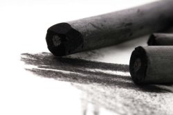 Lyra - Lyra Thin Charcoal Doğal Füzen 3-4 mm 15li (1)