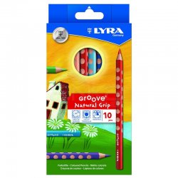 Lyra Groove Natural Grip 10lu Kuru Boya Seti L3811100 - Thumbnail