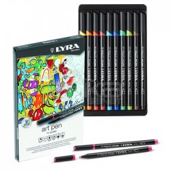 Lyra - Lyra Hi-Quality Metal Art Pen 10lu Set