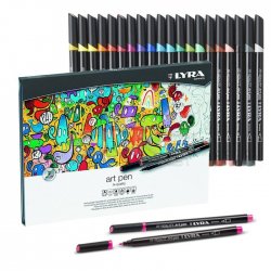 Lyra - Lyra Hi-Quality Metal Art Pen 20li Set