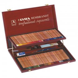 Lyra - Lyra Rembrant Professional Aquarell Ahşap Kutulu 106lı Set