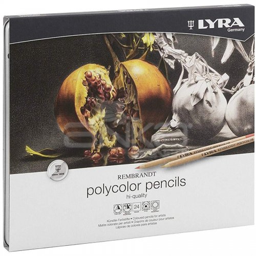 Lyra Rembrandt Polycolor Kuru Boya Kalemi 24lü Set