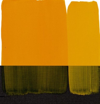 Maimeri Acrilico Akrilik Boya 113 Permanent Yellow Medium 200ml - 113 Permanent Yellow Medium