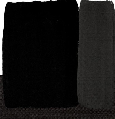 Maimeri Acrilico Akrilik Boya 537 Carbon Black 200ml - 537 Carbon Black