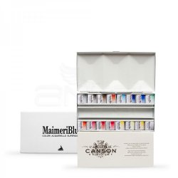 Maimeri - Maimeri Blu Artist Watercolour Yarım Tablet 16lı Set