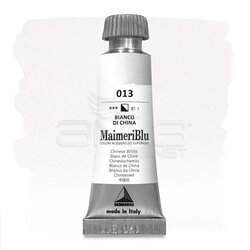 Maimeri - Maimeri Blu Tüp Sulu Boya 12 ml S1 013 Chinese White
