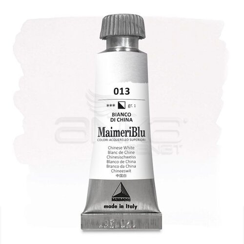 Maimeri Blu Tüp Sulu Boya 12 ml S1 013 Chinese White