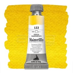 Maimeri - Maimeri Blu Tüp Sulu Boya 12 ml S1 No:122 Transparent Yellow