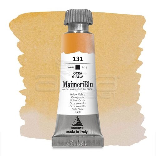 Maimeri Blu Tüp Sulu Boya 12 ml S1 No:131 Yellow Ochre - 131 Yellow Ochre
