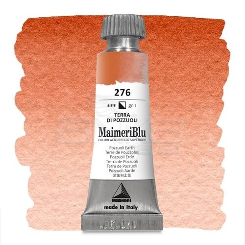 Maimeri Blu Tüp Sulu Boya 12 ml S1 No:276 Pozzuoli Earth - 276 Pozzuoli Earth