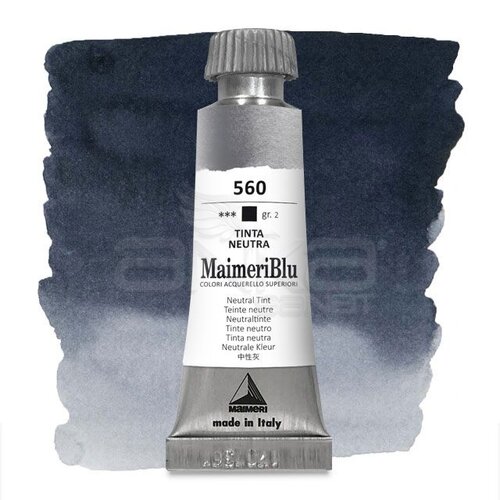 Maimeri Blu Tüp Sulu Boya 12 ml S2 No:560 Neutral Tint