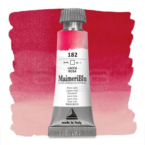 Maimeri Blu Tüp Sulu Boya 12 ml S3 No:182 Rose Lake - 182 Rose Lake