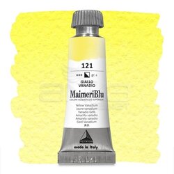 Maimeri - Maimeri Blu Tüp Sulu Boya 12 ml S4 No:121 Yellow Vanadium