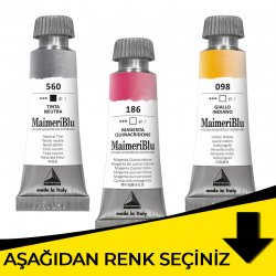 Maimeri - Maimeri Blu Tüp Sulu Boya 12 ml Sarı Tonlar