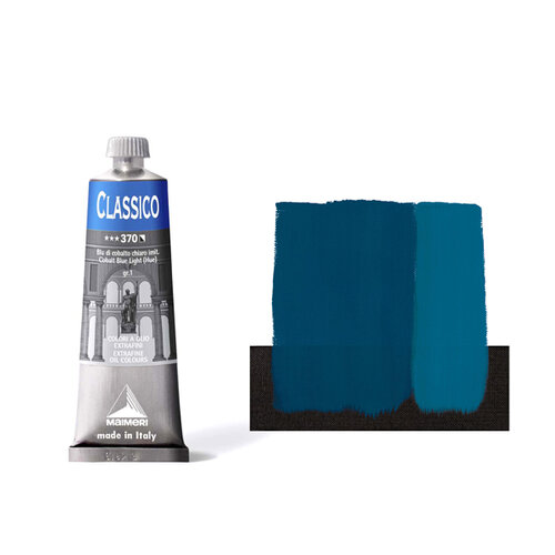 Maimeri Classico 60ml Yağlı Boya 370 Cobalt Blue Light - 370 Cobalt Blue Light