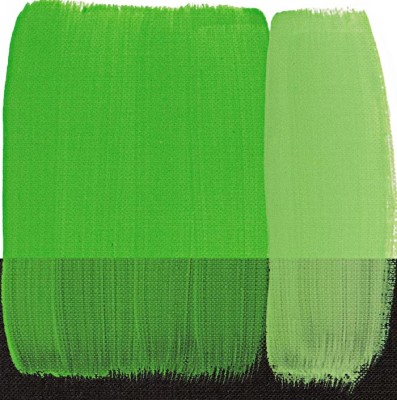 Maimeri Polycolor Akrilik Boya 140ml Yellowish Green 323 - 323 Yellowish Green