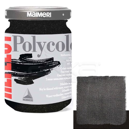 Maimeri Polycolor Reflect Boya 140ml 568 Black - 568 Black