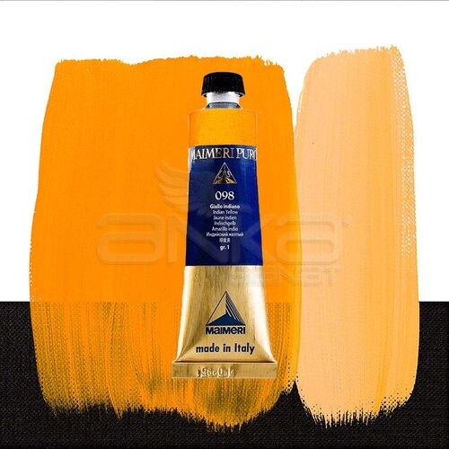 Maimeri Puro Yağlı Boya 40ml Seri 1 098 Indian Yellow - 098 Indian Yellow