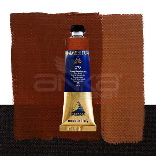 Maimeri Puro Yağlı Boya 40ml Seri 1 278 Burnt Sienna - 278 Burnt Sienna