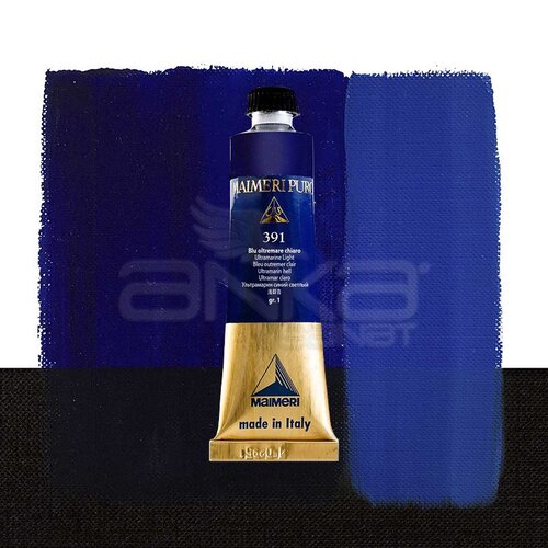 Maimeri Puro Yağlı Boya 40ml Seri 1 391 Ultramarine Light - 391 Ultramarine Light