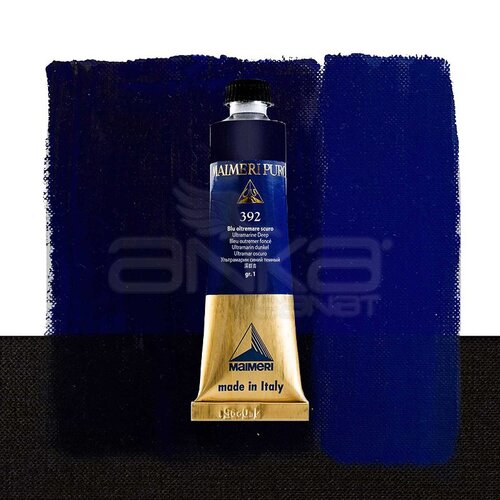 Maimeri Puro Yağlı Boya 40ml Seri 1 392 Ultramarine Deep - 392 Ultramarine Deep