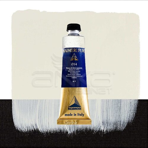 Maimeri Puro Yağlı Boya 40ml Seri 2 014 Opaque Zinc White - 014 Opaque Zinc White