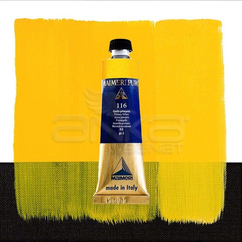 Maimeri Puro Yağlı Boya 40ml Seri 2 116 Primary Yellow - 116 Primary Yellow