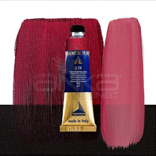 Maimeri Puro Yağlı Boya 40ml Seri 2 178 Madder Alizarin Deep - 178 Madder Alizarin Deep