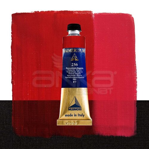 Maimeri Puro Yağlı Boya 40ml Seri 2 256 Primary Red - Magenta - 256 Primary Red - Magenta