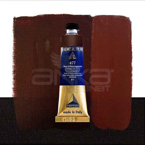 Maimeri Puro Yağlı Boya 40ml Seri 2 477 Transparent Mars Brown - 477 Transparent Mars Brown