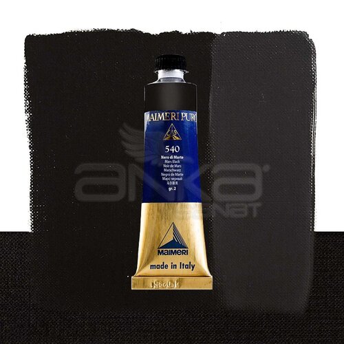 Maimeri Puro Yağlı Boya 40ml Seri 2 540 Mars Black - 540 Mars Black