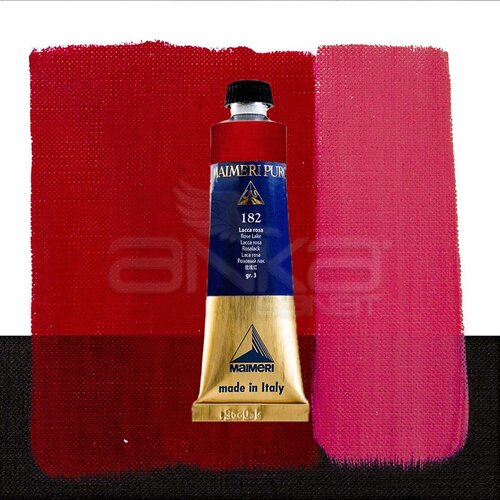 Maimeri Puro Yağlı Boya 40ml Seri 3 182 Rose Lake - 182 Rose Lake