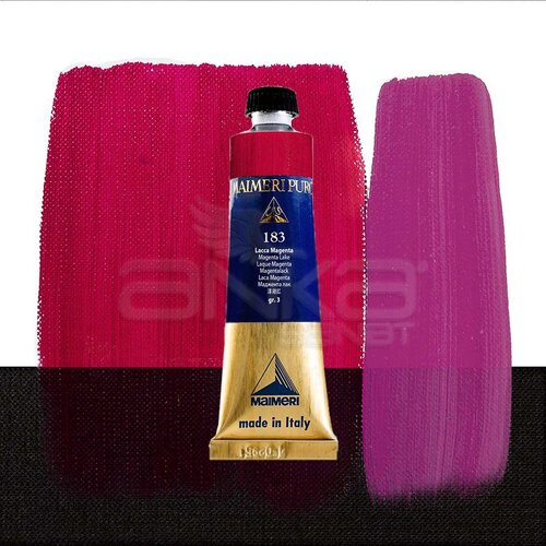 Maimeri Puro Yağlı Boya 40ml Seri 3 183 Magenta Lake - 183 Magenta Lake