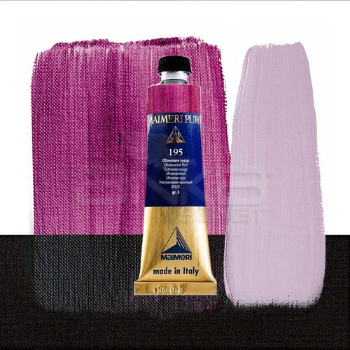 Maimeri Puro Yağlı Boya 40ml Seri 3 195 Ultramarine Red - 195 Ultramarine Red