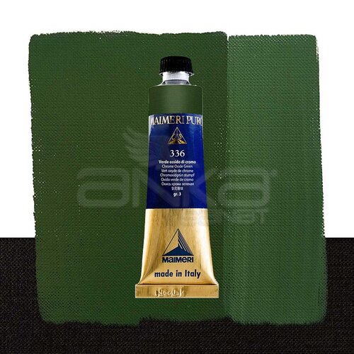 Maimeri Puro Yağlı Boya 40ml Seri 3 336 Chrome Oxide Green - 336 Chrome Oxide Green